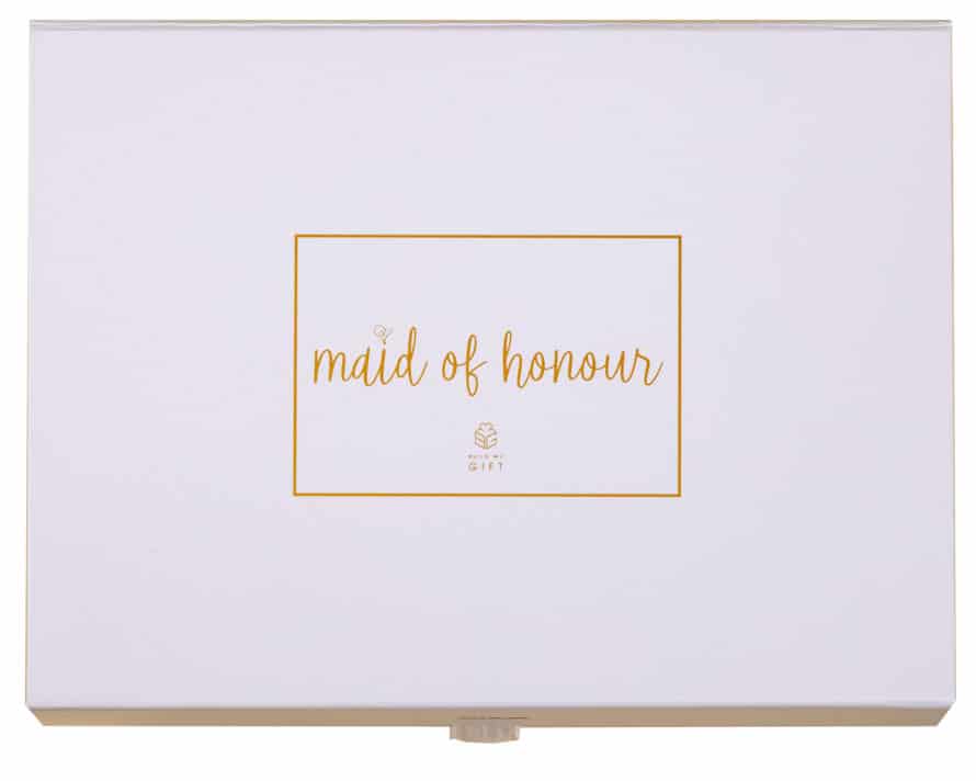 Maid of honour gift box