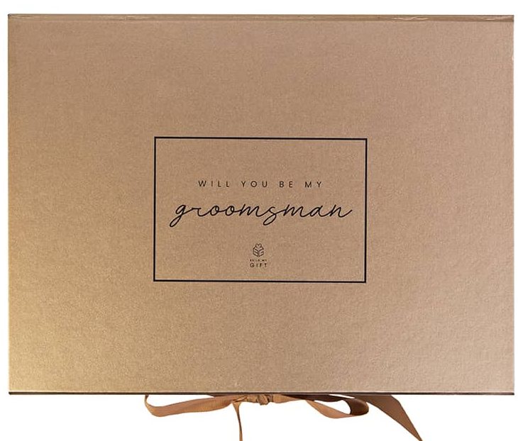 Groomsman gift box